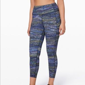 lululemon athletica Multicolor Leggings